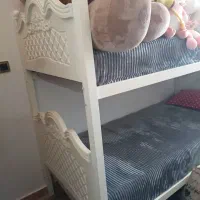 تخت دوطبقه بدون تشک