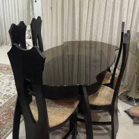 میز غذاخوری شش نفره