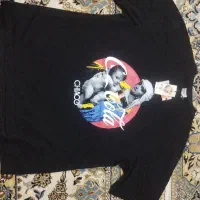 تیشرت مردانه مشکی XXL