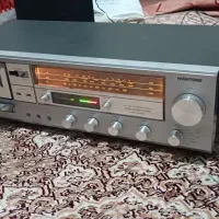 رادیو ظبط قدیمی دوتا باند سالم. HIGHTONE