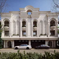 طراحی نما داخلی پلان روف گاردن نقشه کشی اجرا