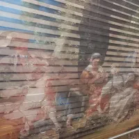 پرده کرکره ای بزرگ