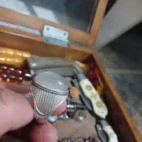 عقیق آبدار رکاب حصیری