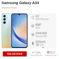 موبایل A34|موبایل|گلبهار, شهر جدید گلبهار|دیوار