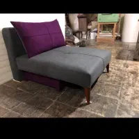 مبل تخت شو تک نفری،کاناپه تک نفری ،تخت|مبلمان خانگی و میز عسلی|تبریز, |دیوار