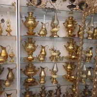 سماور برنجی وبرنزی