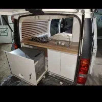 کابینت بالکن تراس مطبخ پک گاز و زیر سینک آرشام H2O|مصالح و تجهیزات ساختمان|کرج, کمال‌شهر|دیوار