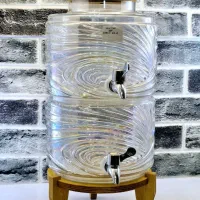 کلمن دوطبقه شیشه‌ای هولوگرامی