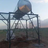 پایه تانکر و تانکر  در تمام ابعاد