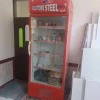 یخچال الکترو استیل لبنیاتی،کاملا سالم و ۸۰ سانتی