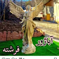 مجسمه حوری تندیس حیوانات آزادی فایبر