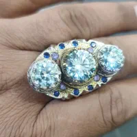 انگشتر شاهانه جواهراتی|جواهرات|خرمشهر, |دیوار