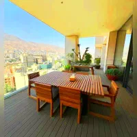 ولنجک *۱۸۰متر ۱۰۰متر تراس ویودار خانواده و زوج