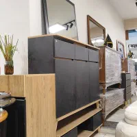 کنسول و آینه و میز تلوزیون