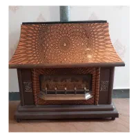 بخاری گازی شومینه ای بزرگ