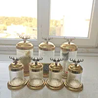 پا سماوری ۷ تیکه رنگ ثابت