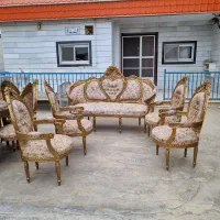 مبلمان سلطنتی بامیز غذا خوری ۱۲ نفر