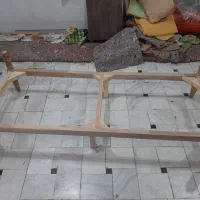 حراجی تخت یک نفره چوبی
