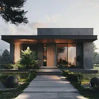 طراحی ساختمان (نما،نقشه،داخلی)