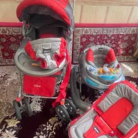 کالسکه و روروئک‌در حد نو مارک چیکو اصل|اسباب و اثاث بچه|قم, نیروگاه|دیوار