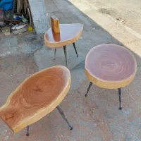 جلو مبلی اسلب چوب طبیعی