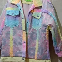 کاپشن دخترانه فانتزی ابرنگی