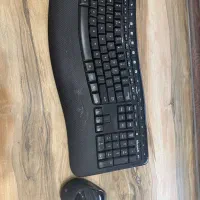 کیبورد و ماوس بی سیم مایکروسافت مدل 5050|قطعات و لوازم جانبی رایانه|تهران, تهرانپارس شرقی|دیوار