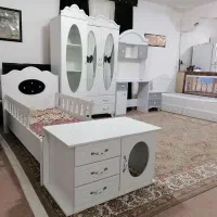 ست کامل سرویس خواب نوجوان|تخت و سرویس خواب|یاسوج, |دیوار