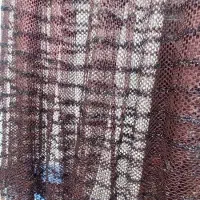 چهار تکه پرده توری زری دار