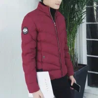 کاپشن زرشکی خارجی