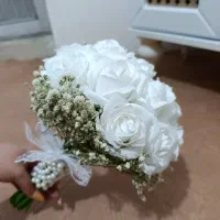 دسته گل عروس|گل مصنوعی|ارومیه, |دیوار