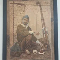 تابلو معرق چوب دست‌ساز