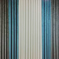 پرده اماده مخمل پانچ شده