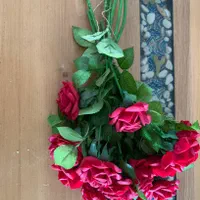 ۱۴ شاخه گل رز قرمز مصنوعی خارجی|گل مصنوعی|تهران, حکیمیه|دیوار