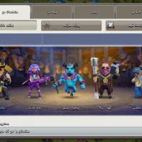 اکانت کلش اف کلنز تاون ۱۳|کنسول، بازی ویدئویی و آنلاین|اصفهان, توپخانه ارتش|دیوار