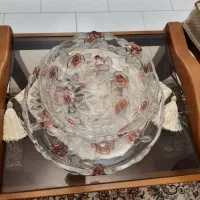 زیر و رو کریستال والتر . آجیل خوری برند استارمکس|ظروف سرو و پذیرایی|تهران, جنت‌آباد مرکزی|دیوار