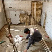 لوله کشی گاز اب پکیج