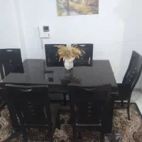 میزناهارخوری 6نفره|میز و صندلی غذاخوری|تهران, خاک سفید|دیوار