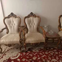 مبلمان استیل.تمام چوب|مبلمان خانگی و میز عسلی|پرند, فاز ۶|دیوار