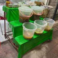طبق آهنی و سطل و جانونی