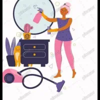 خانم جهت نظافت منزل