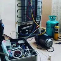 تعمیر یخچال کولر گازی شارژ گازسرویس سایدداکت چیلر|خدمات پیشه و مهارت|قم, نیروگاه|دیوار