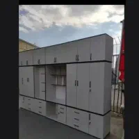 کمدهای دیواری پیشساخته همراه با جا رختخوابی