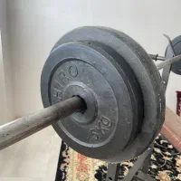 دمبل هالتر میز پرس بالاسینه|تجهیزات ورزشی|هشتگرد, شهرک اقدسیه|دیوار