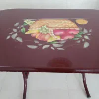 میز نهار خوری فلزی|میز و صندلی غذاخوری|کرمان, |دیوار