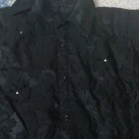 شومیز شیشه ای طرح دار برجسته