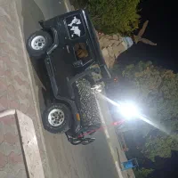 جیپ صحرا مدل ۷۶موتور بزرگ