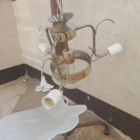 لوستر،پشتی،قفس|لوستر و چراغ آویز|شوشتر, |دیوار