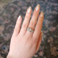 انگشتر نقره زنانه