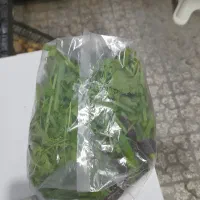 سبزی تازه پاک کرده